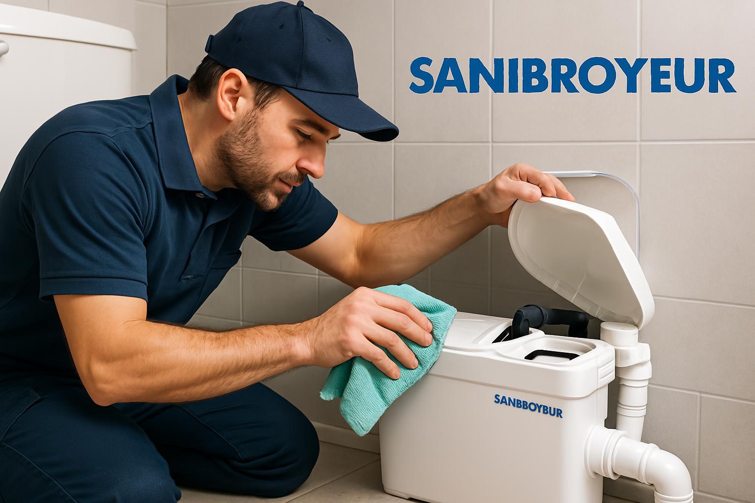 Sanibroyeur Onderhoud