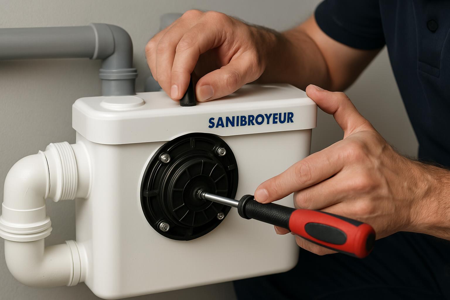 Sanibroyeur Reparatie